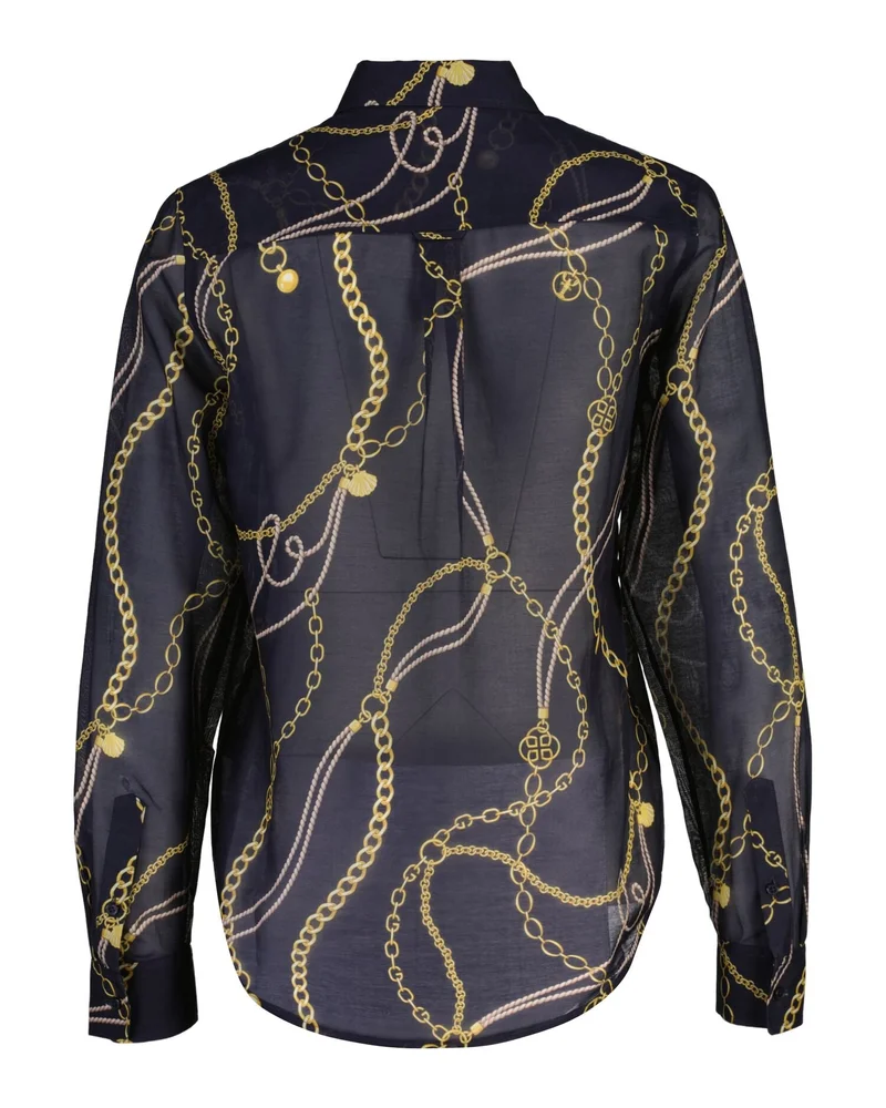 GANT Regular Printed Ctn Silk Ls Shirt